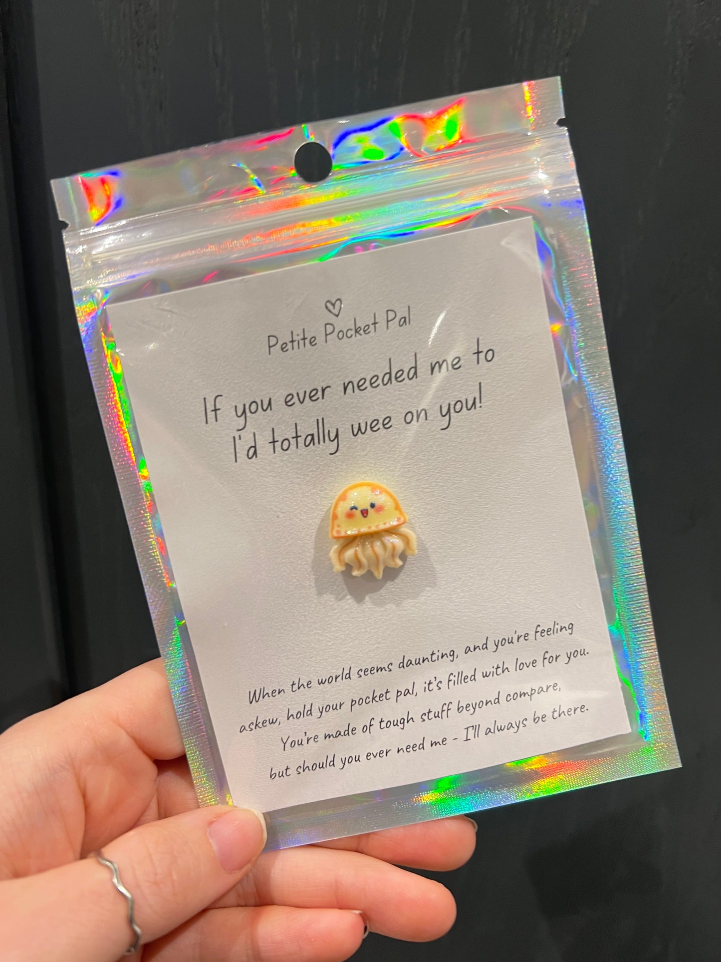 Pocket Pal - Wee on you if you needed - jellyfish